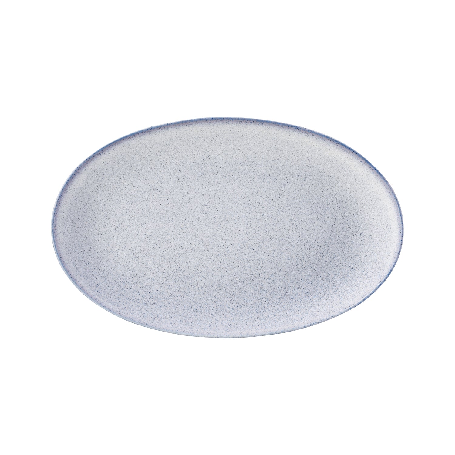 MINOYAKI Mat Colored Oval Plate 00146 MST117